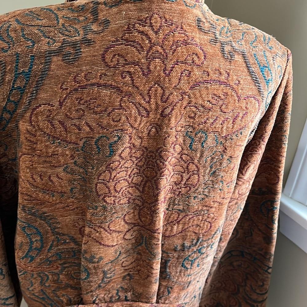 Silverado Women's Paisley Bomber Jacket - Tan - Picture 5 of 12